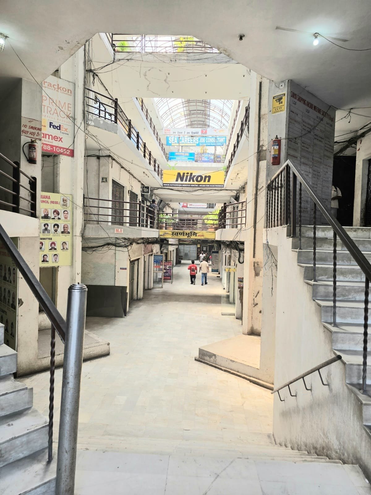 Surya interior walkway